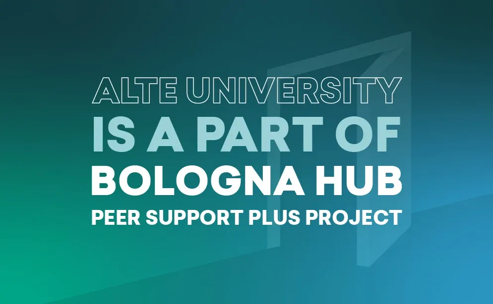 Alte University Selected for Bologna Hub Peer Support Plus (BHPS+) Project