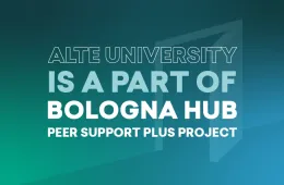 Alte University is a part of the Bologna Hub Peer Support Plus (BHPS+) project News - Grigol Robakize University (GRUNI)